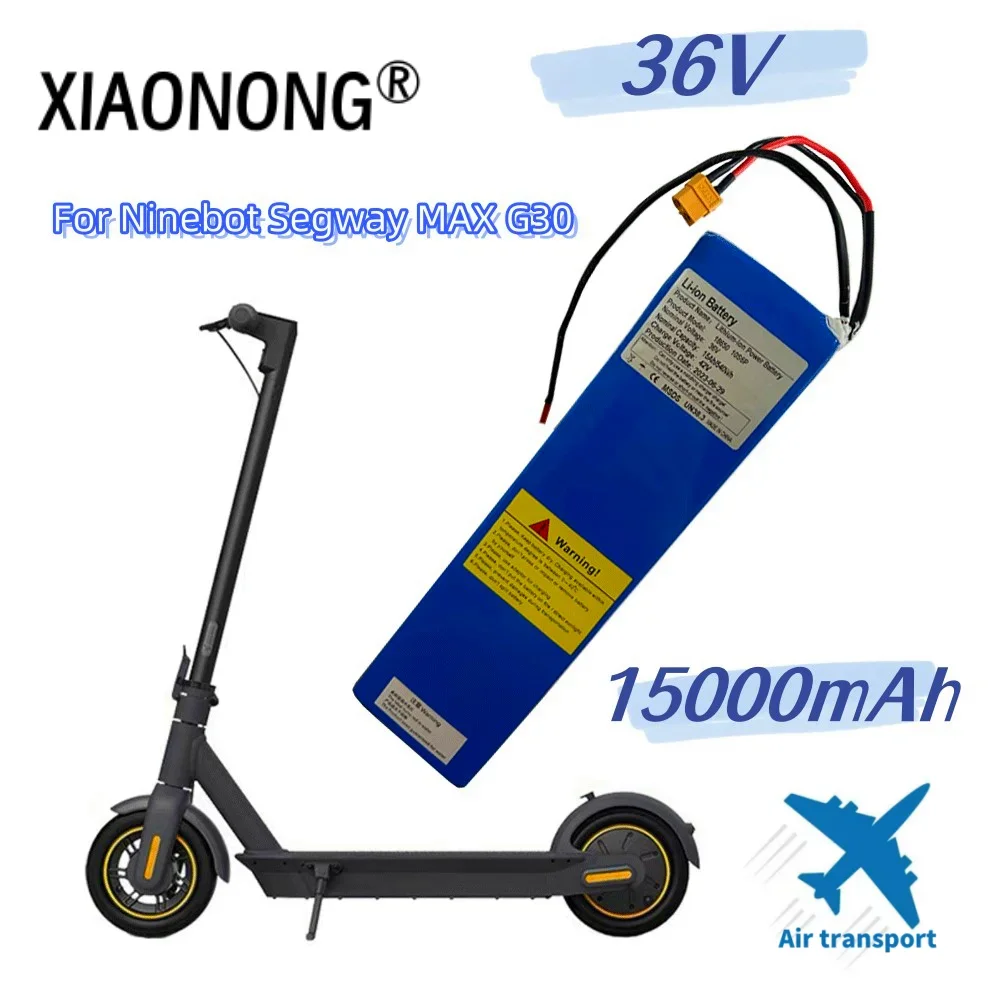 36 V 15AH 540 Wh 18650 Li-Ion Hochwertiger Akku für Segway Ninebot MAX G30 Elektroroller