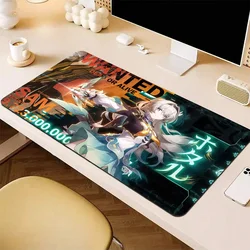 HD print Honkai Star Rail Firefly Computer Mouse Pad Desk Office Accessories Pc Cabinet Keyboard Gaming Mats Xxl Large Mause Pad