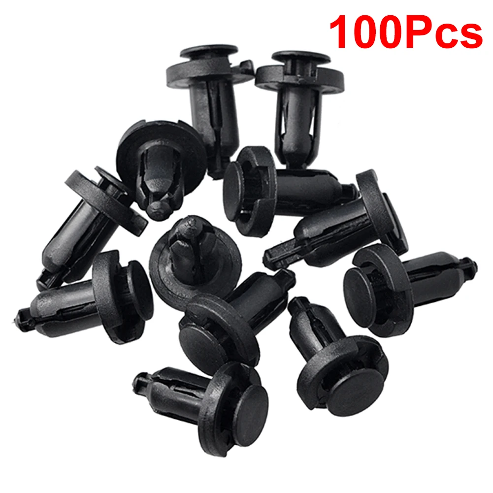 

Easy Installation Direct Replacement Option 100 Pcs 10mm Bumper Clips for Honda Enhance Your Vehicle's Performance