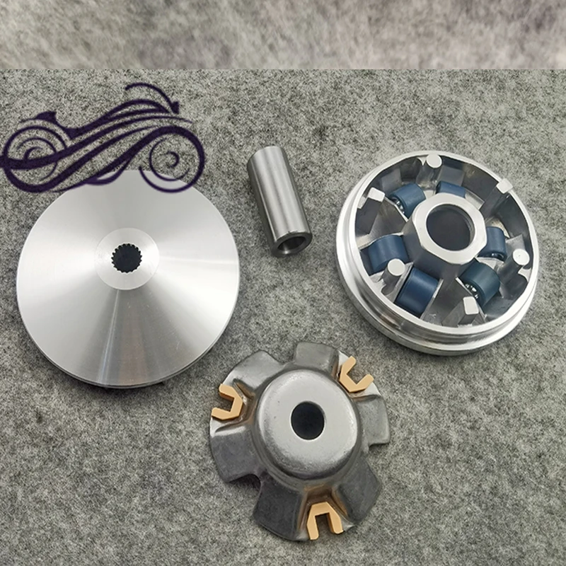 Motorcycle fan clutch transmission, weight bearing, fan unit belt 743 20 30, for gy6 125cc 150cc motorcycle moped atv go-kart view 2