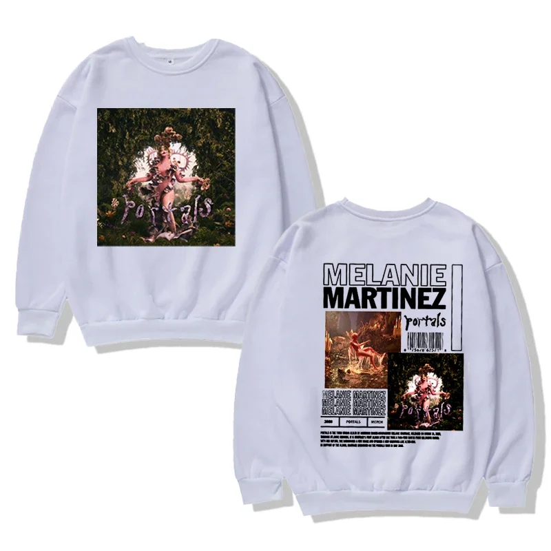 Vintage Melanie Martinez Graphic Print Oversized Sweatshirt, The Trilogy Tour Portals, Streetwear Aesthetic,Oversized Sweatshirt