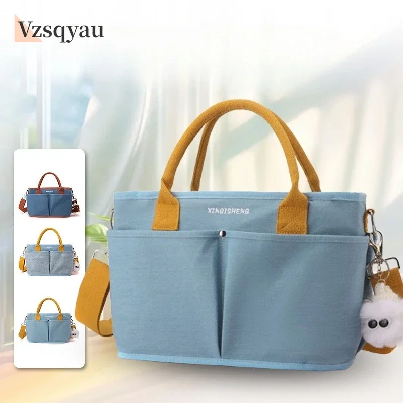 Baby Stroller Storage Bag, Large Capacity Multi Compartment Handbag, Used for Carrying Diapers, Toys, Snack Bottles Diaper Bags