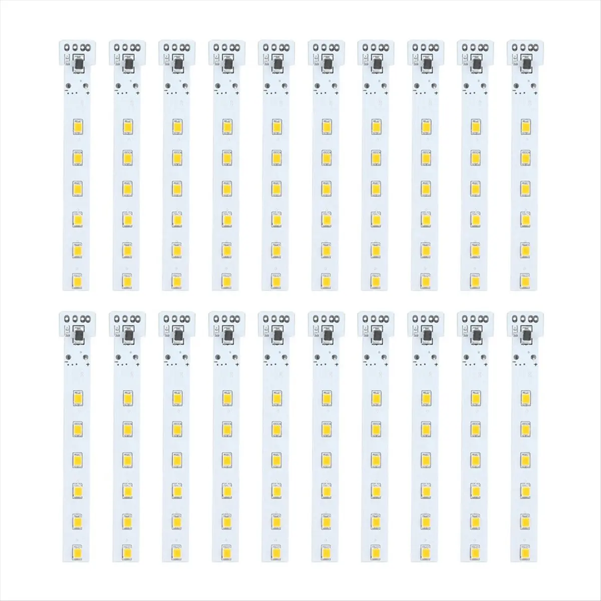 A40I 20PCS 1.2V Solar Circuit Board DIY Flame Light Control Board Battery Candle Light Driver Board with 12 LED Controller