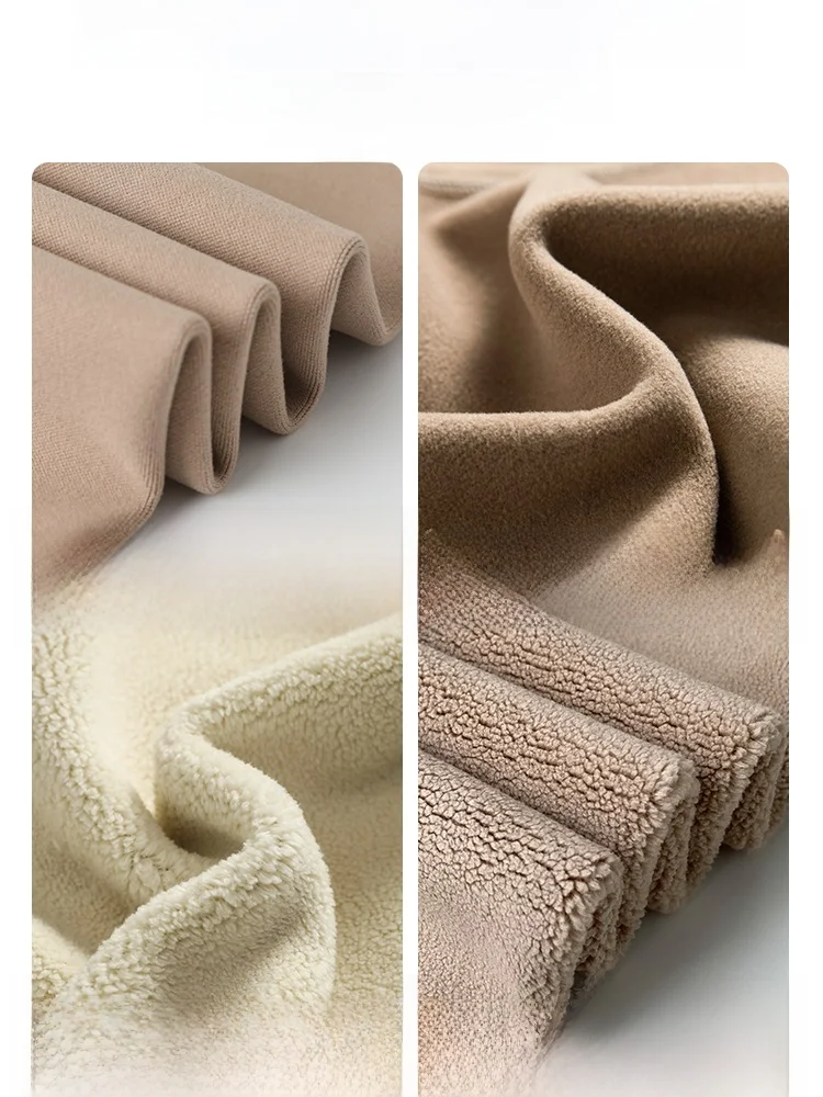 High-Waist Thiened arkskin Yoga Pants Women's Outerwear Autumn Winter plus Size Slimming Fce-Lined Leggings