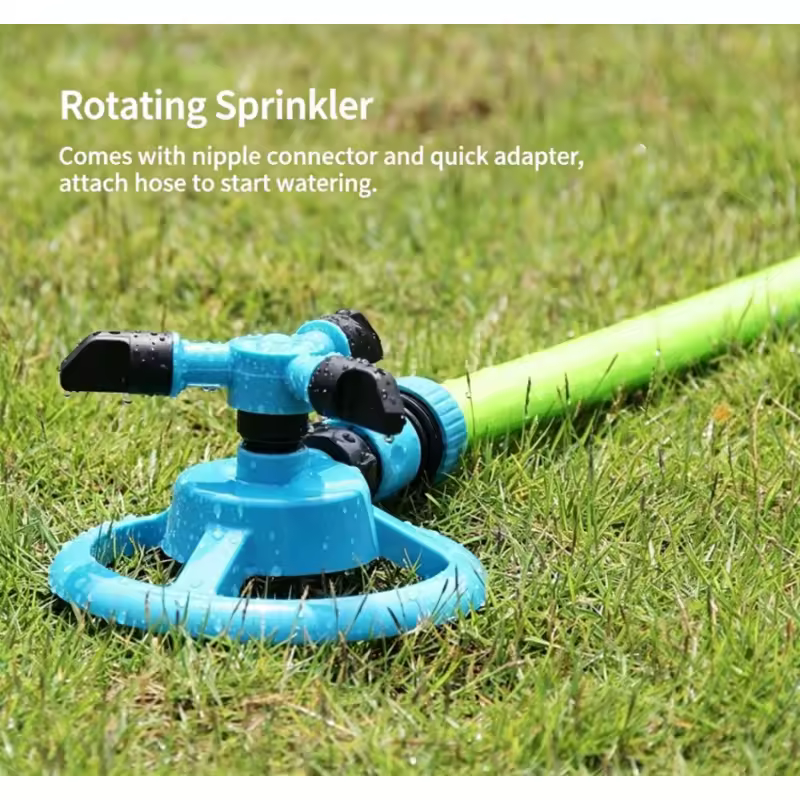 Aspersor Rotativo Automatico 360 Graus para Jardim e Gramado