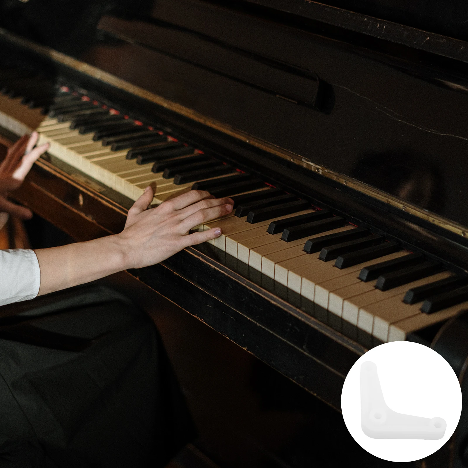 ملحقات البيانو المثلث رافع المرفقين قطع غيار متينة لأدوات إصلاح المرونة وثبات لوحة المفاتيح