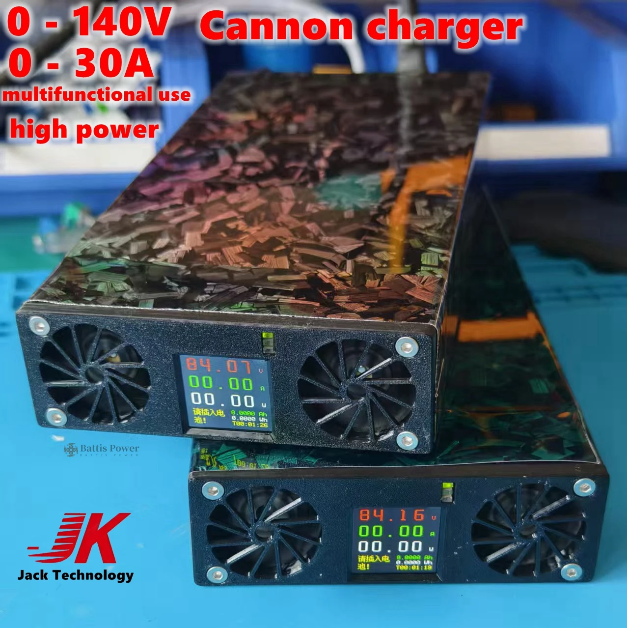 Full scene coverage Adjustable from 0-140V/0-30A, multifunctional charger suitable battery,equipment, and experimental needs