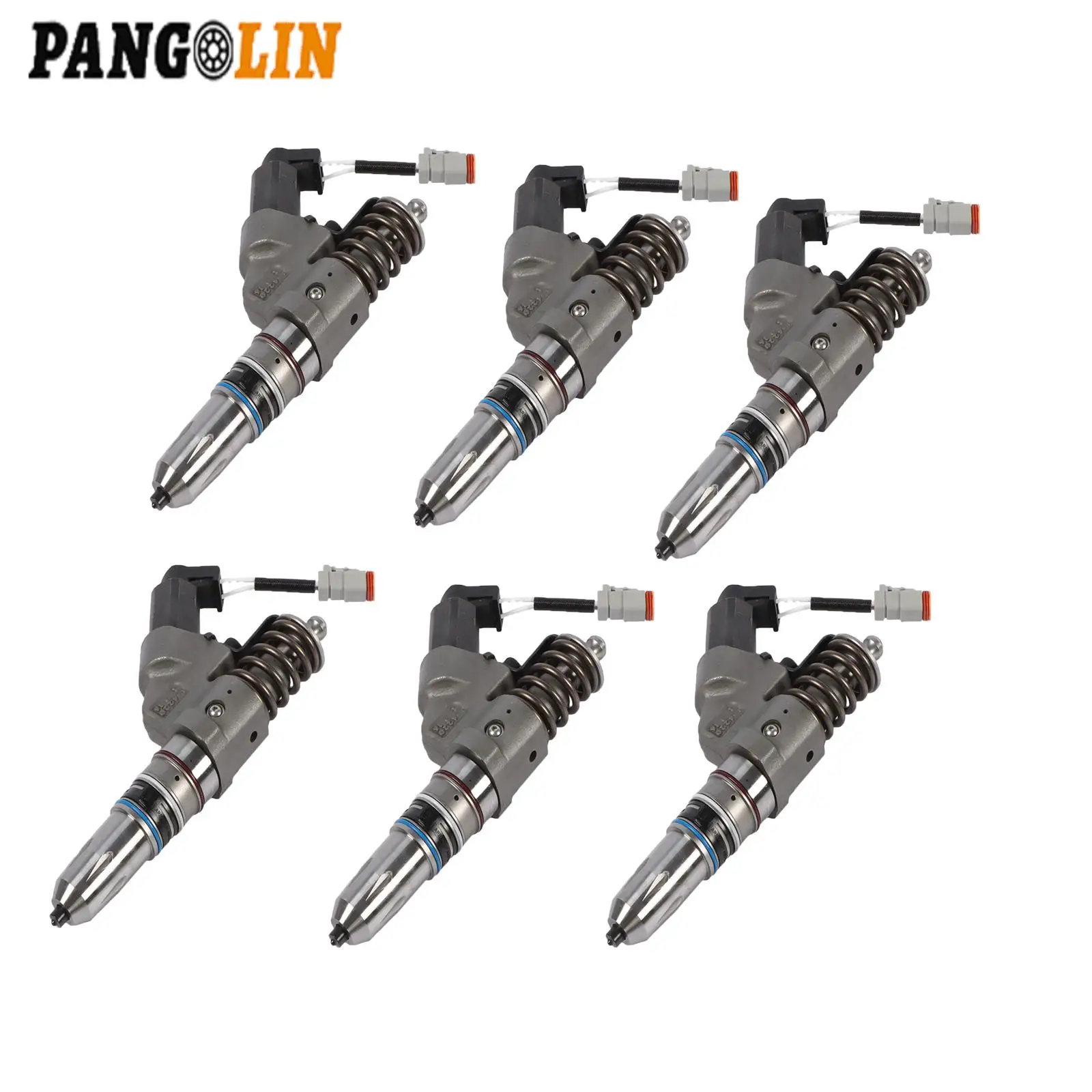 6PCS Remanufactured Common Rail Diesel Fuel Injector For Cummins QSM11 ISM11 QSM11-C Excavator Accessories Replacement 4903472