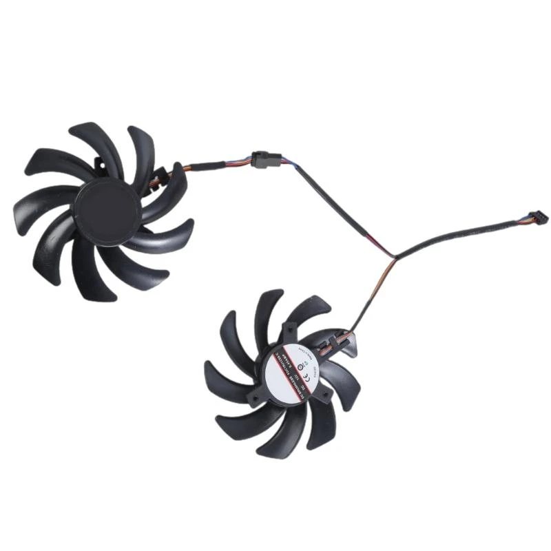 652F Video Card Fan For RX 5600XT 5700 6600 Graphics Card Cooling Fan Easy Install