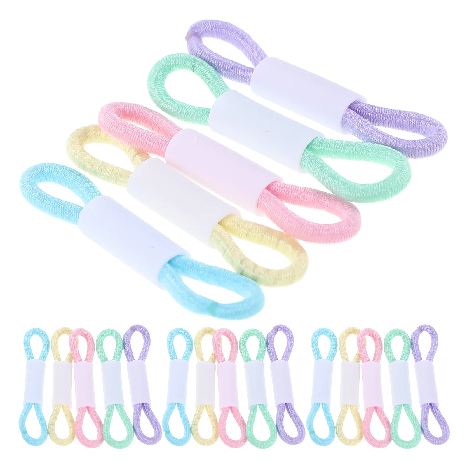 

200 Pcs Chicken Foot Cover Labels Poultry Leg Bands Rings Tags Quail Tagging for Chicks Plastic