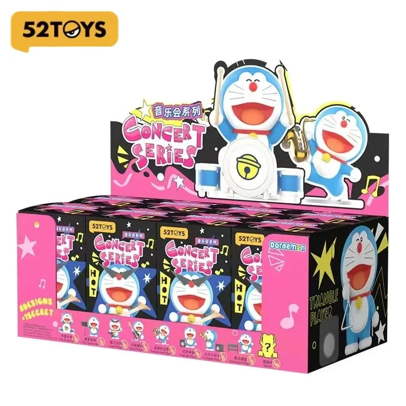 

52TOYS Doraemon слепая коробка концертная серия модная модная кукла настольное украшение красивая периферийная подарочная коллекция и подарок