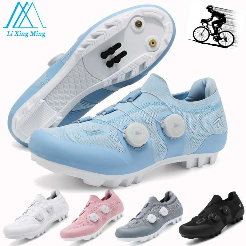 

MTB Cycling Sneakers Breathable Men Women Trail Mountain Bicycle Riding Shoes Professional Pedal Bike Racing Cleats Bik Shoes