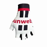 SUNWEB TEAM Summer Cycling HALF FINGER Gloves Size M-XL