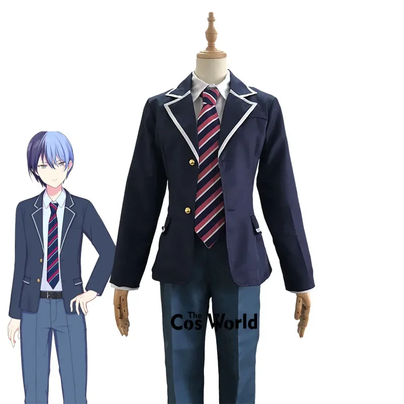 

Project Sekai Colorful Stage Feat Vivid BAD SQUAD Aoyagi Touya School Uniform Outfits Anime Customize Cosplay Costumes