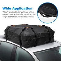 Bolsa de carga impermeable para techo de coche, portador de carga para techo de coche, bolsa de equipaje Universal de 425L, bolsa de cubo de almacenamiento para viaje y Camping