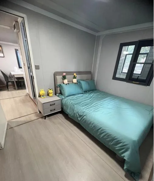 บ้านพับที่ทันสมัยขยายได้พับและพกพาได้ 20ft บ้านคอนเทนเนอร์แผงแซนวิชสําเร็จรูป