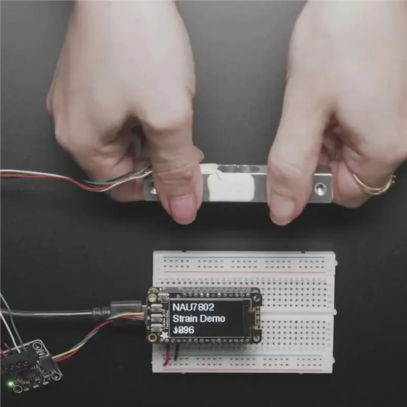 Delicate Texture-For Adafruit NAU7802 24-Bit ADC- Precision Load Cell Amplifier Board- 4538 For STEMMA QT/Qwiic Interface, Works