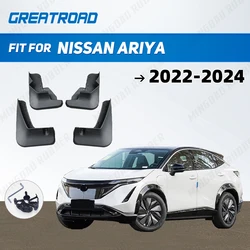 For Nissan ARIYA 2022 2023 2024 Fender Mudguard Mud Flaps Guard Splash Flap Mudguards Car Accessories