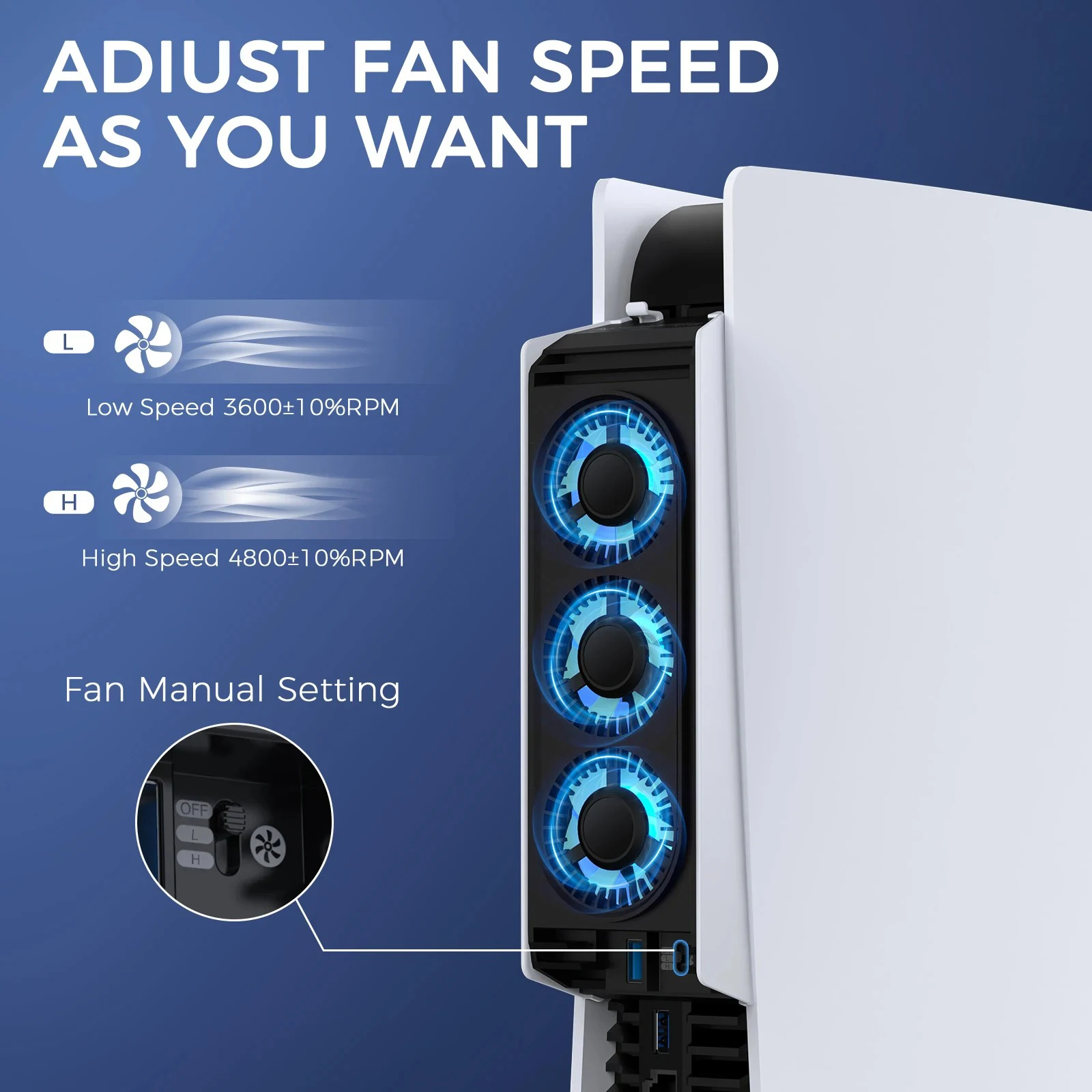Thumbnail 4 - #12 Latest PS5 Cooling Fans Offers