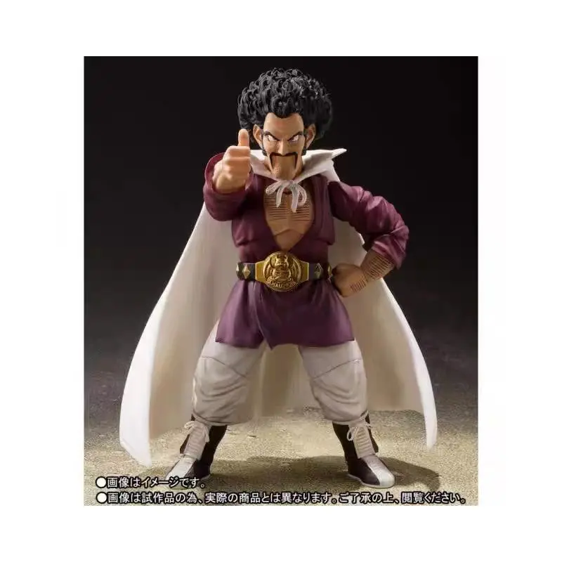 Original BANDAI S.H. Figuarts Mister Satan Dragon Ball Z In Stock Anime Action Collection Figures Model Toys