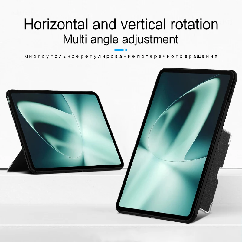 AJIUYU Case For OnePlus Pad 2023 11.61" Tablet Back Case Protective Cover Shell For One Plus Pad Oneplus pad Tablet Stand Cover