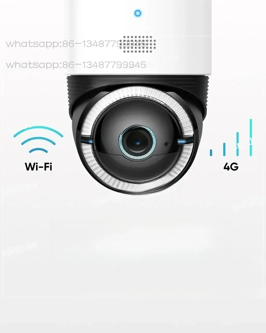 Security 4G LTE Cam S330 4K Cellular Solar Security Camers Wireless Outdoor Pan & Tilt 4G Wi-Fi Duo-Mode Surveillance