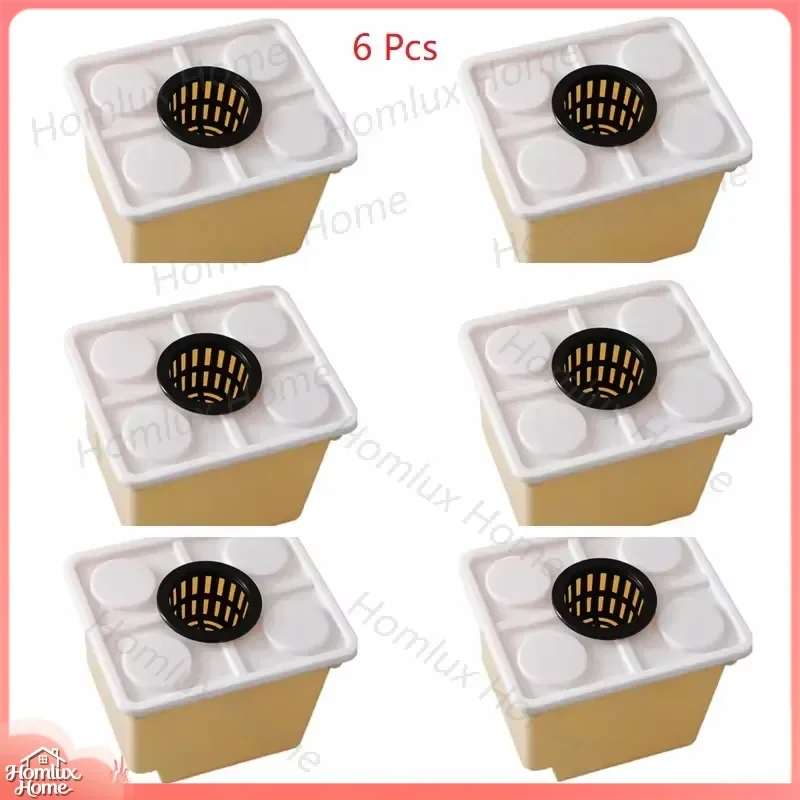 Dutch Bato Bucket Pot NFT Hydroponics System Smart Growing Kit for Tomato Cucumber Pepper Indoor Vertical Farming Plant