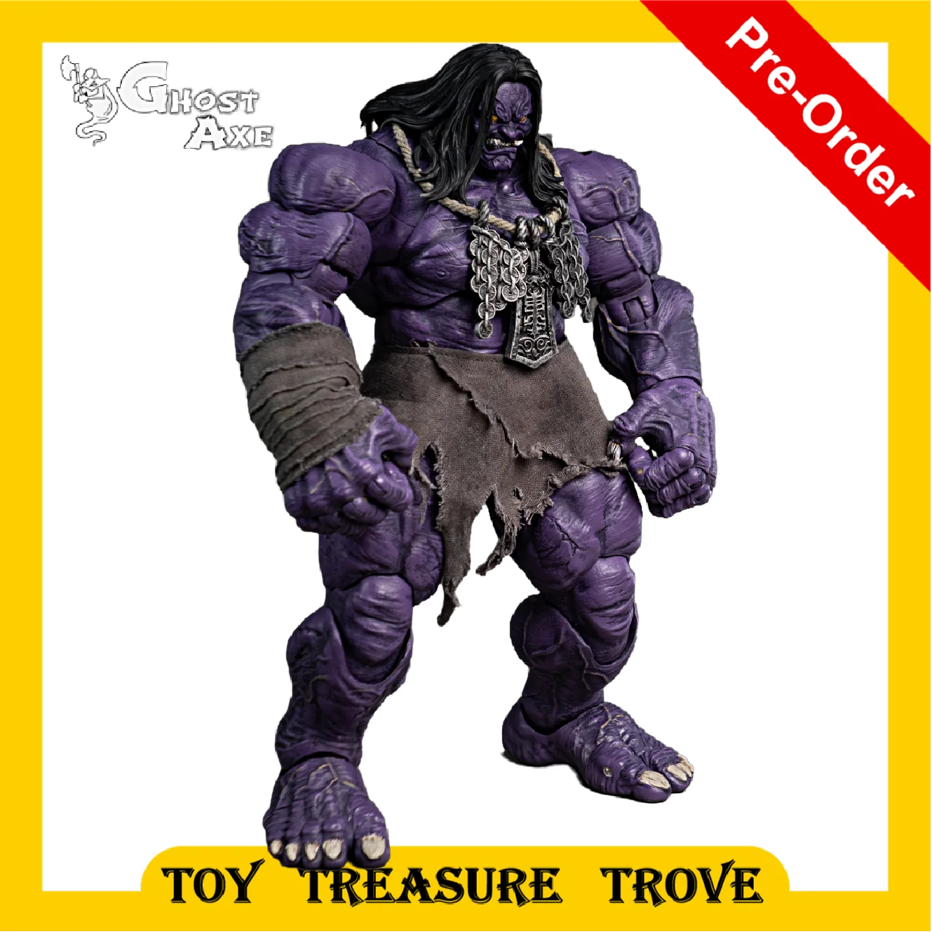 

[PRE ORDER] 1/12 Action Figure Ghost Axe Workshop The Four Evils of the Great Wilderness Series Model Toy Colleciton