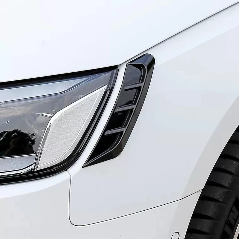 Multifunktionale Auto-Scheinwerfer-Augenbrauen-Aufkleber für vorne oder hinten, Zierleisten-Abdeckung, Paar Scheinwerfer-Augenbrauen-Dekorationsaufkleber – Detail 2
