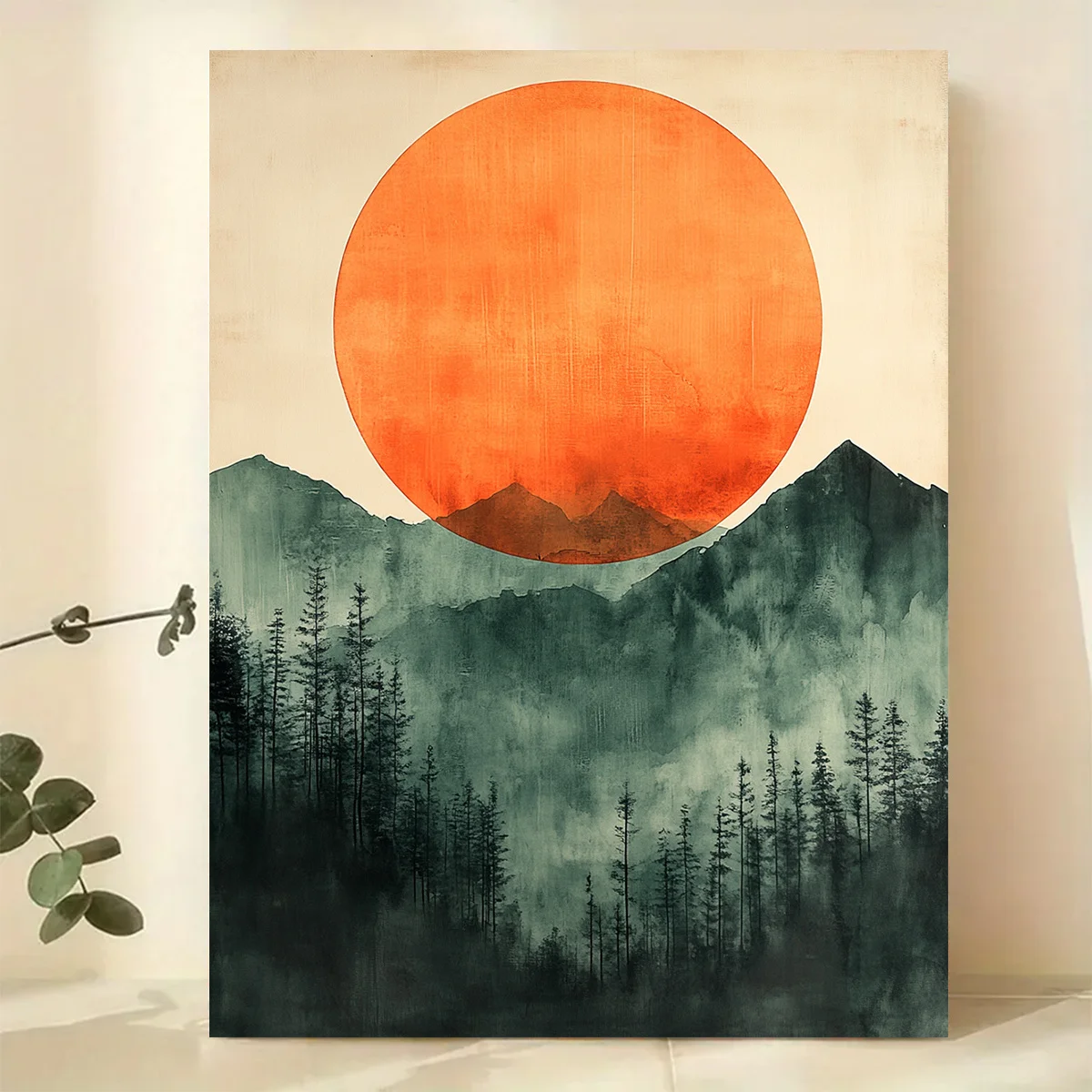 (No frame)2D Flat, 2D Flat, A Single Piece of Contemporary Medieval Abstract Wall Art, Measuring 12X16 Inches, Featuring a Ca