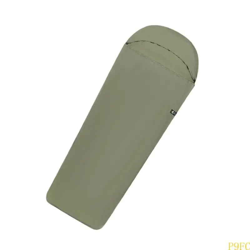 

P9FC Travel Washable Sleep Bag Liner Compacts Quick Drying Soft Inner Travel Sheets