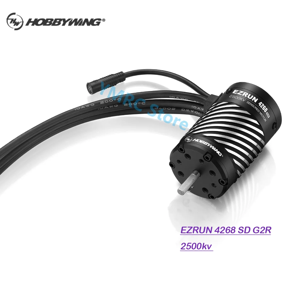 Hobbywing EzRun MAX8  G2S 160A 3-6S Sensored Brushless ESC with 4278SD 2250KV/4268SD 2500KV SD G2R Combo Motor For 1/8 1/10 Truc