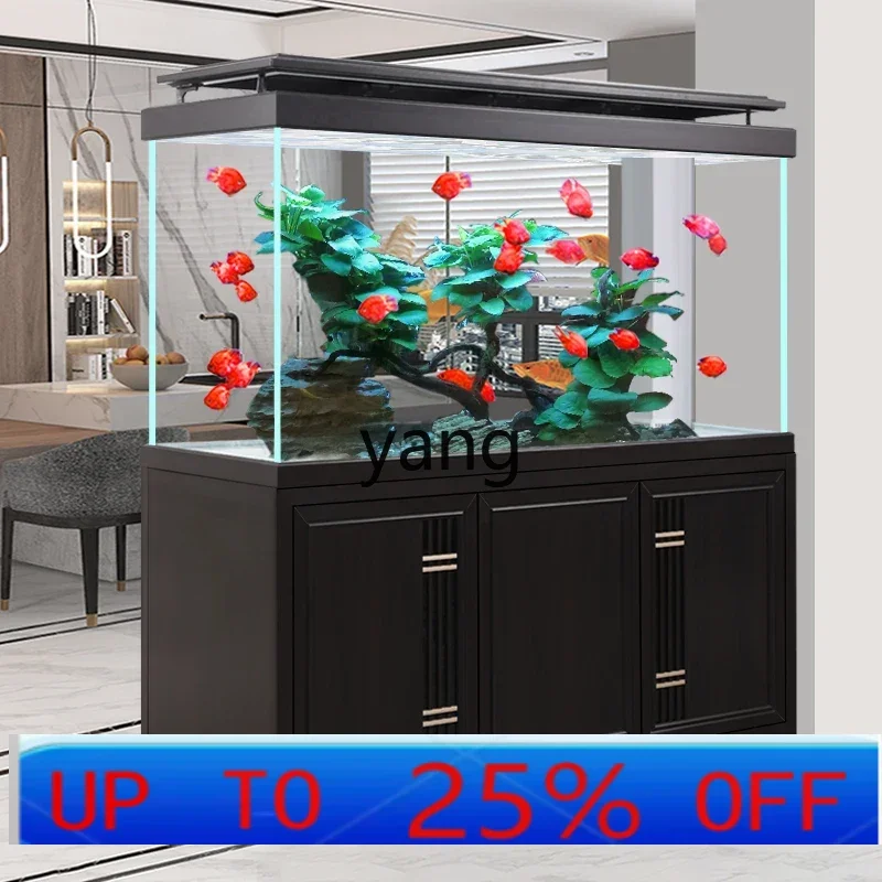 

LTT от пола до потолка, входная перегородка для аквариума, спальня, гостиная, ленивый ультра-белый стеклянный двойной нижний фильтр