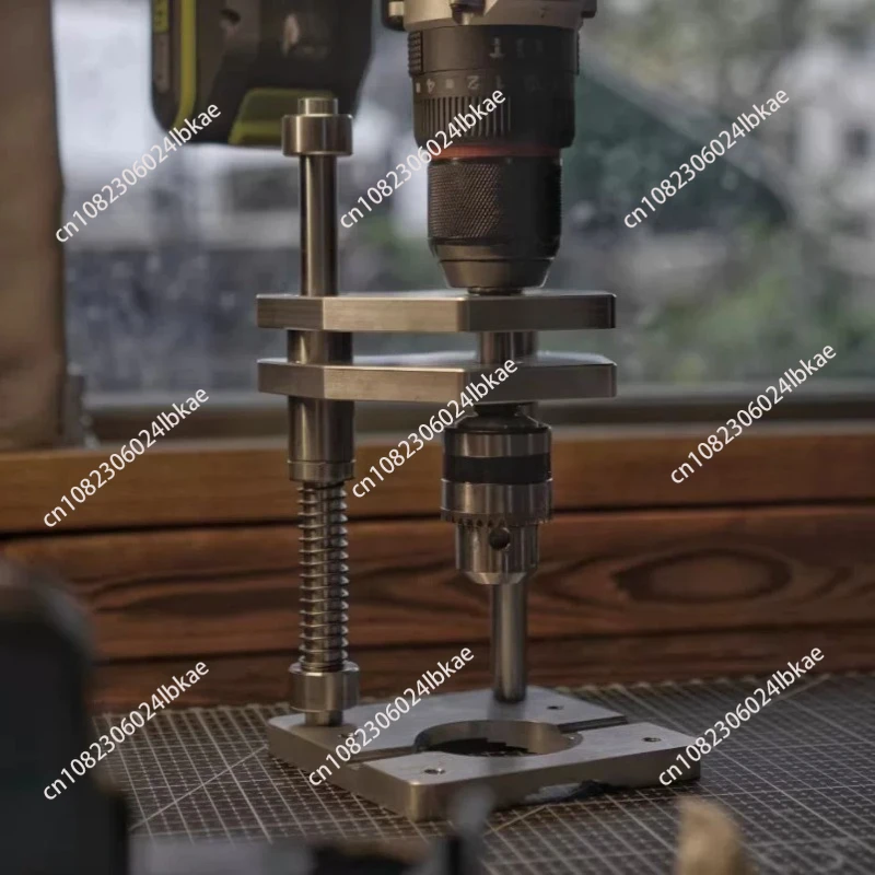 For Vertical Hand Drilling Profile Vertical Drilling Auxiliary Support/Aluminum Profile Woodworking Vertical Drilling Support