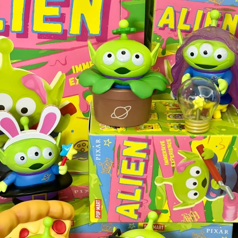 حقيقية البوب مارت ديزني بيكسار الغريبة تجربة غامرة سلسلة الشكل صندوق أعمى لعبة اللعب العصرية هدية عصرية صندوق مفاجأة