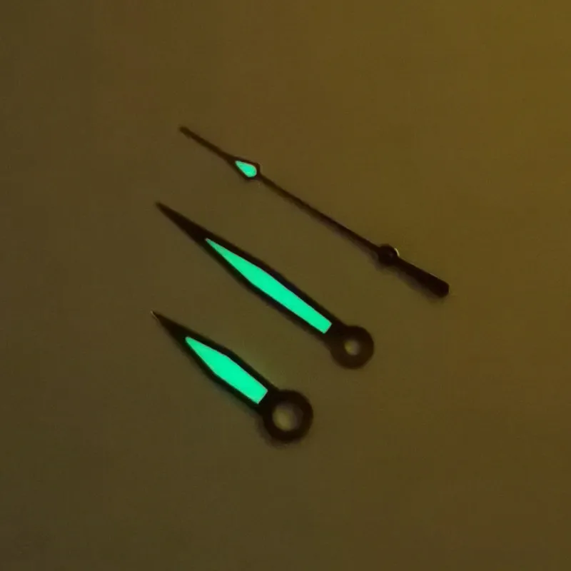 Modified Watch Accessories Hand Three-Pin Lightning Second Hand ColorLuminous Suitable For NH35 NH36 4R 7S Movement