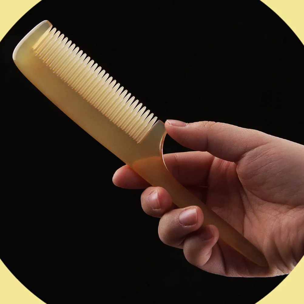

Thicken Hair Comb Natural Material Smooth Teeth Anti-Static Massage Scalp Care Portable Hairdressing Accessories