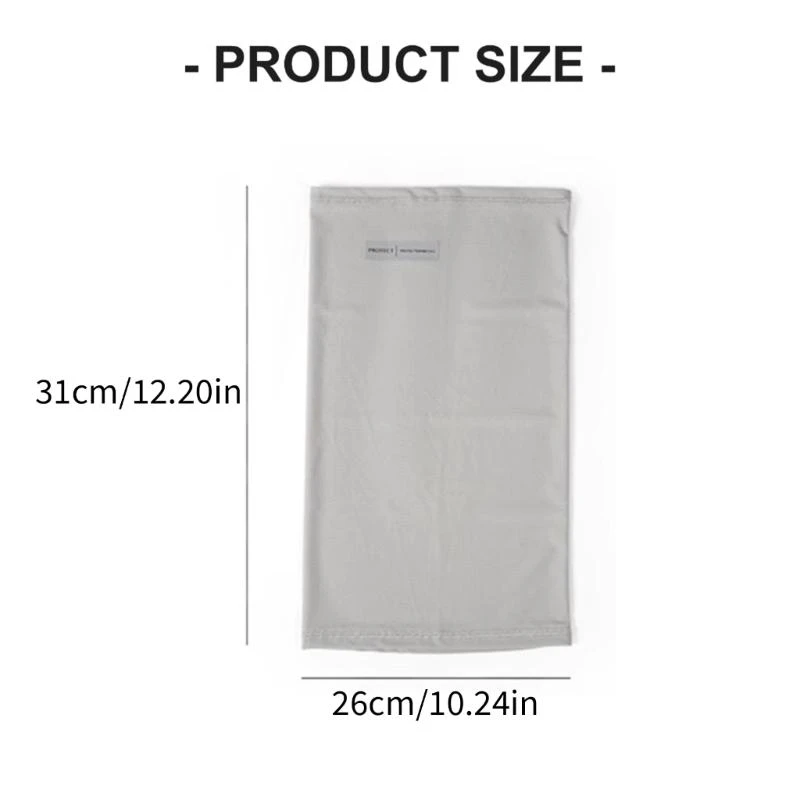 غطاء وجه خفيف الوزن وجيد التهوية للحماية من الشمس، قناع وجه رياضي خارجي