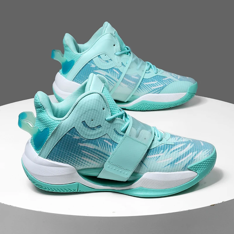 

Модные баскетбольные спортивные туфли, высокоэластичные амортизирующие модные повседневные спортивные туфли, красивые цвета, мягкие и удобные, унисекс