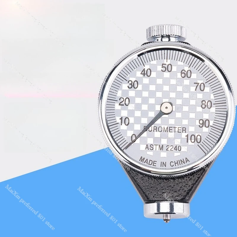 

Твердомер Durometer Type 00 для ультрамягкой резиновой резинки, силикона ASTM D2240 Standard