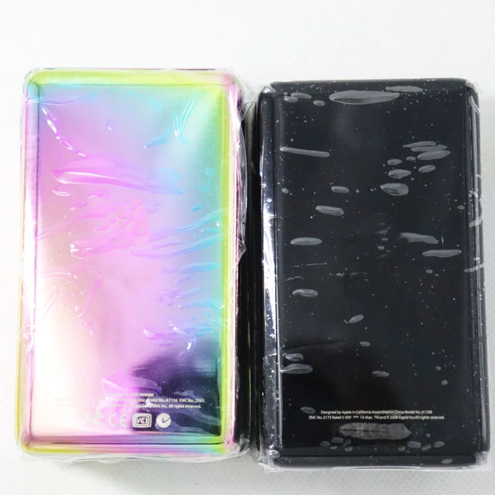 black /Purple metal back housing cover case shell for Ipod Classic 6th 80G 6.5th 120G 7th 160G A1238 Rear Cover Video 5th 30G image 2