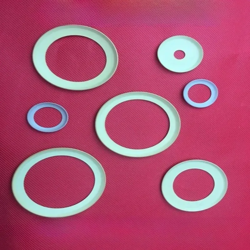2pcs Silent oil-free air compressor vacuum pump piston ring rubber ring cup membrane gray sheet