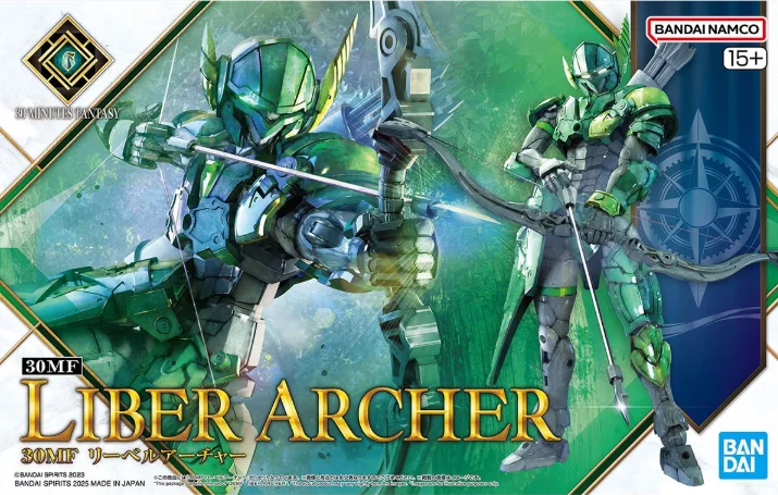 

В наличии Bandai натуральная 300MF Liber Archer аниме фигурка в сборе модель игрушки подарки