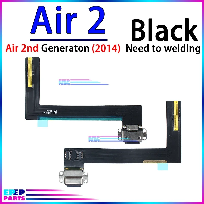 USB Ports Charger Dock Connector Microphone Cable for Ipad 5 6 7 8 Air 3rd 4th 5th 6th 7th 8th 9th 10th Generation Charging Flex