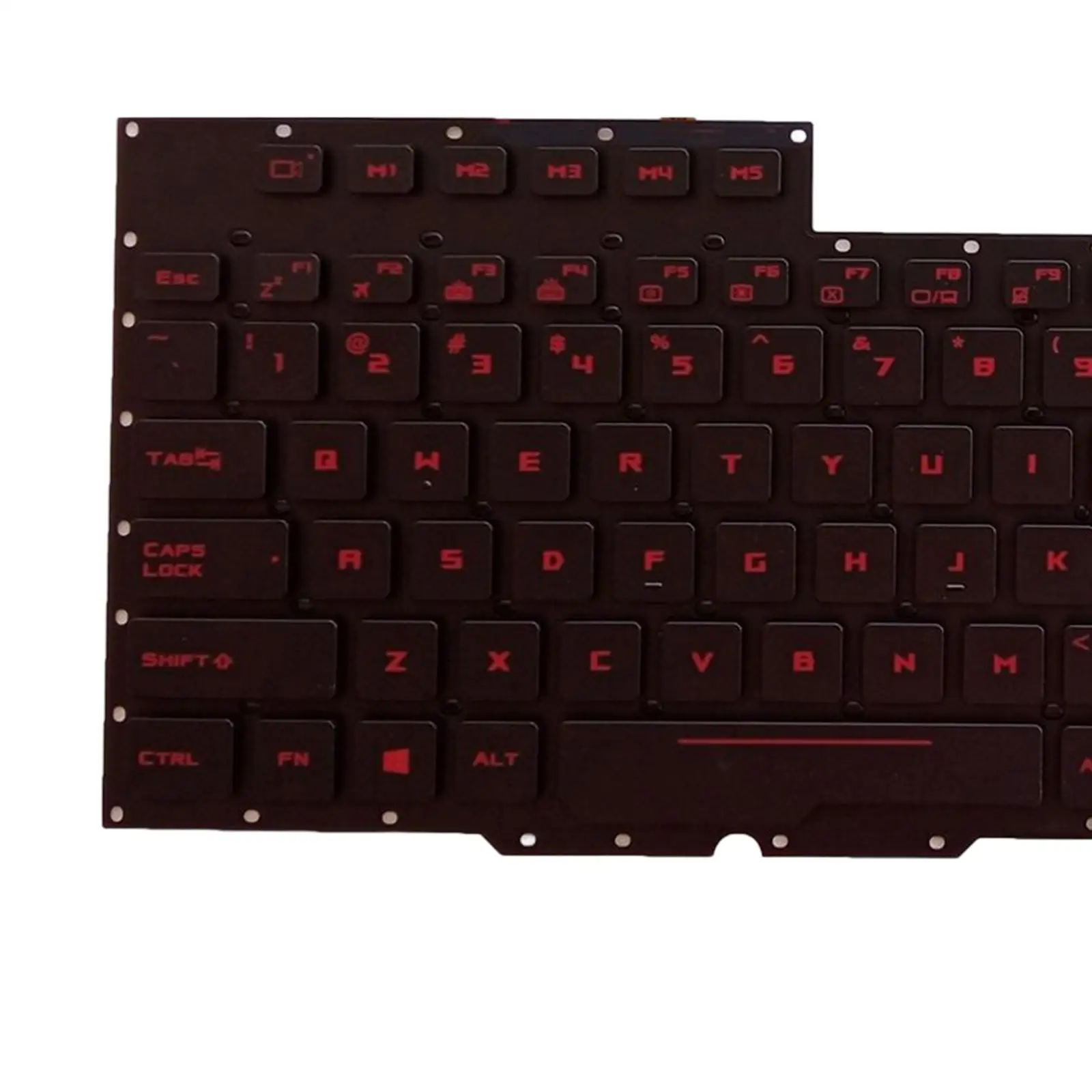 Professional Laptop Keyboard Accessory Replaces Parts Durable Premium Backlit US Layout Keyboard VO
