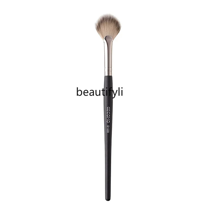 Blush, high-gloss brush, soft hair, do not eat powder, easy to apply makeup, novice high-gloss makeup brush, beauty tool