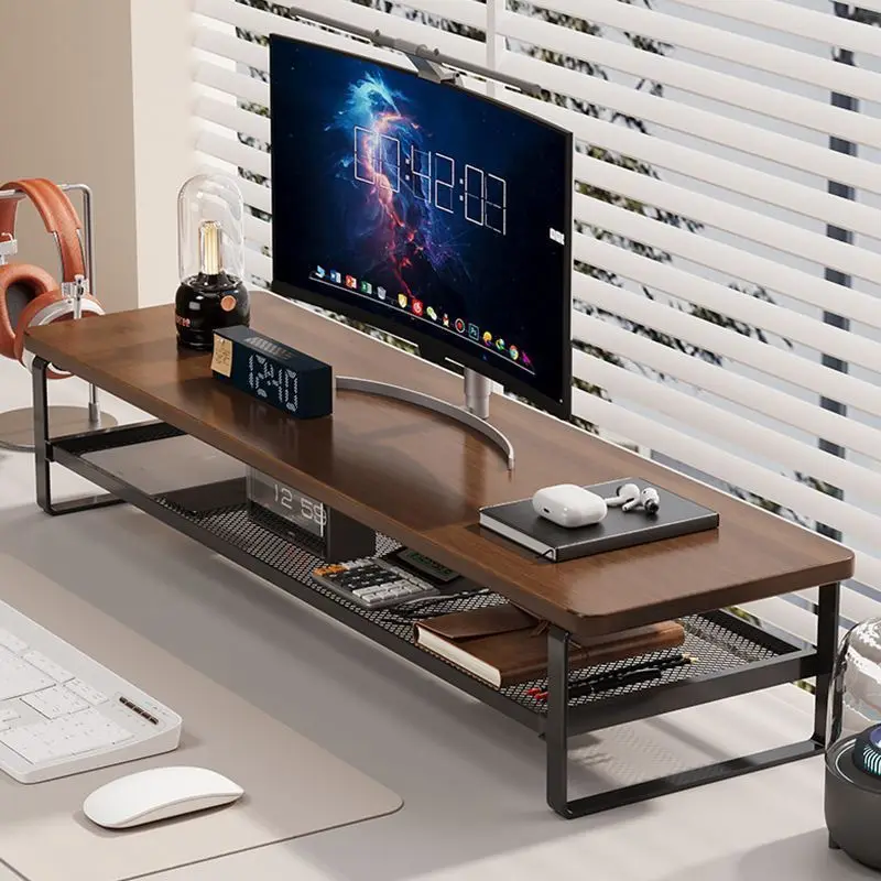 Desktop Elevation Stand Office Desk Student Computer Desk New Storage Rack Notebook Computer Base Stand Frame