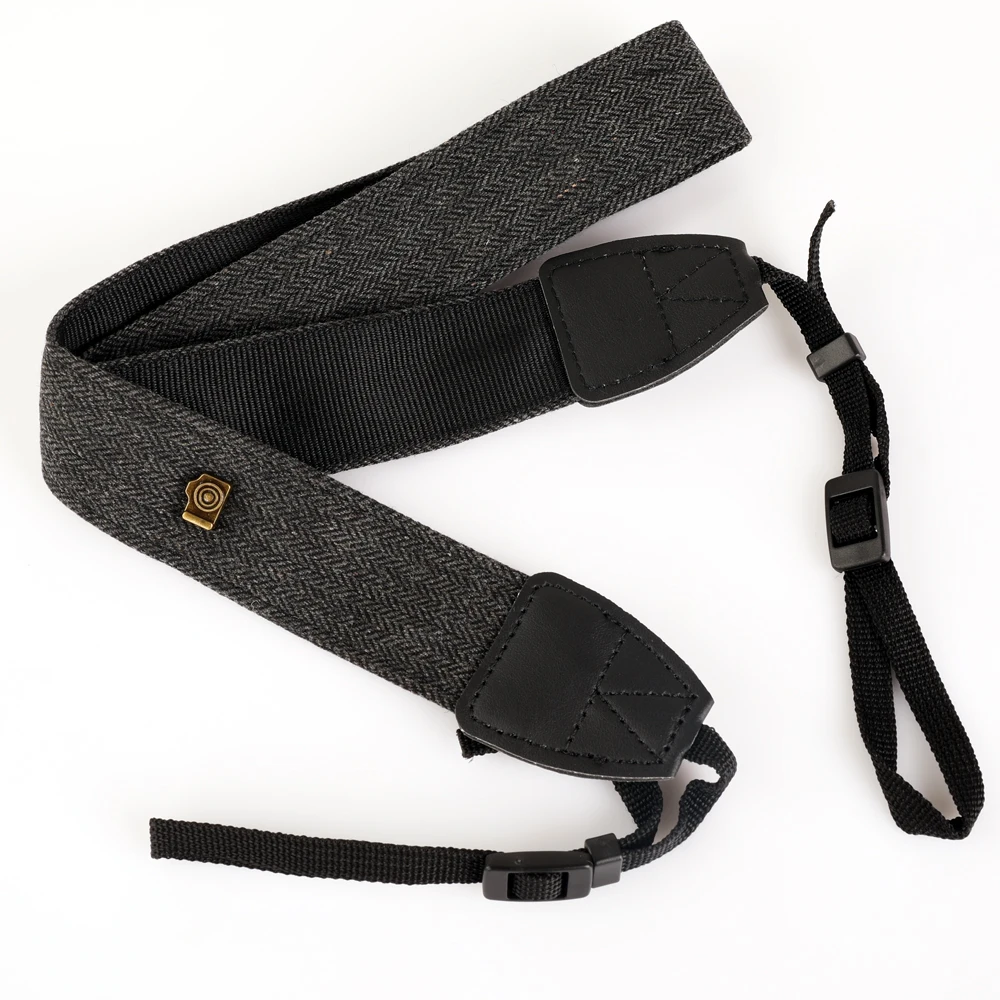 Универсальный плечевой ремень для зеркальной камеры в стиле ретро, регулируемый винтажный шейный ремень для Sony Nikon Canon Fujifilm Olympus