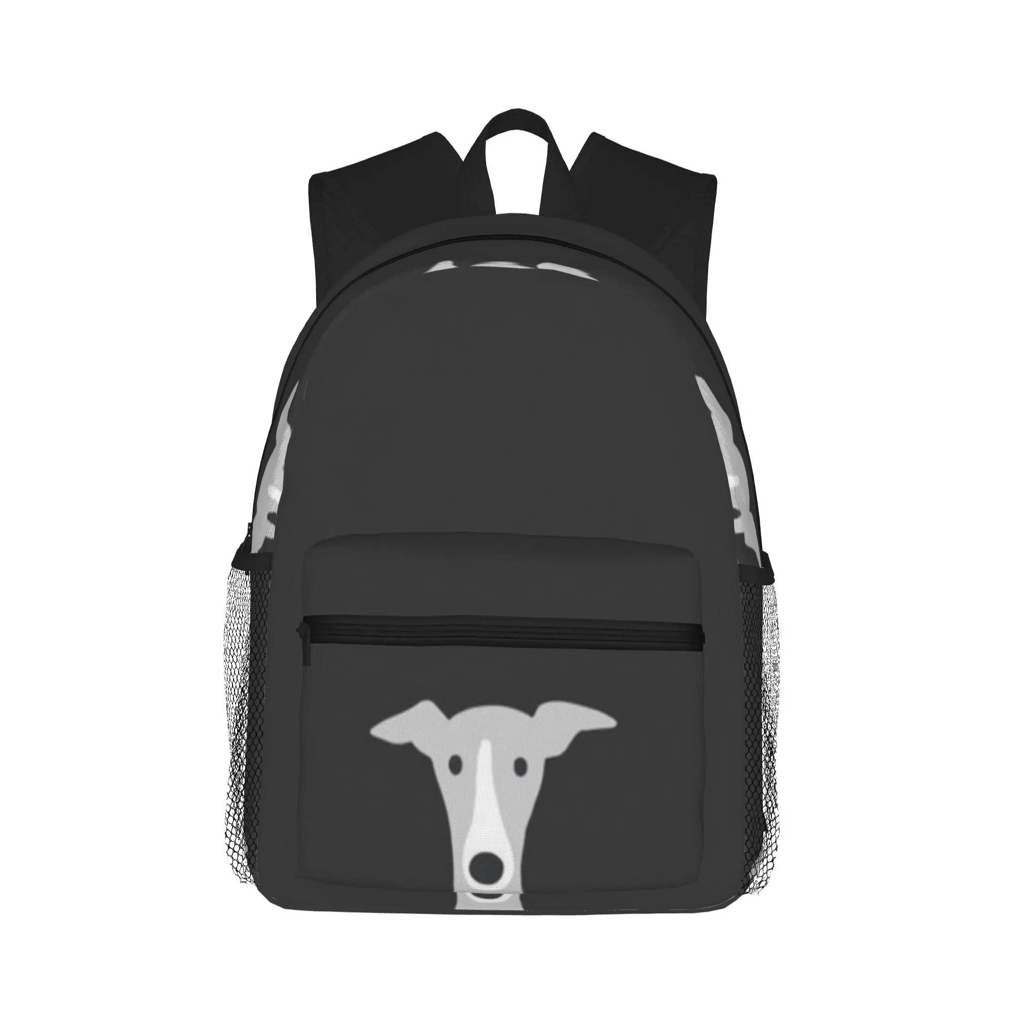 Greyhound   Italian Greyhound   Cute Whippet Dog  Casual Backpack for Students and Adults Bag