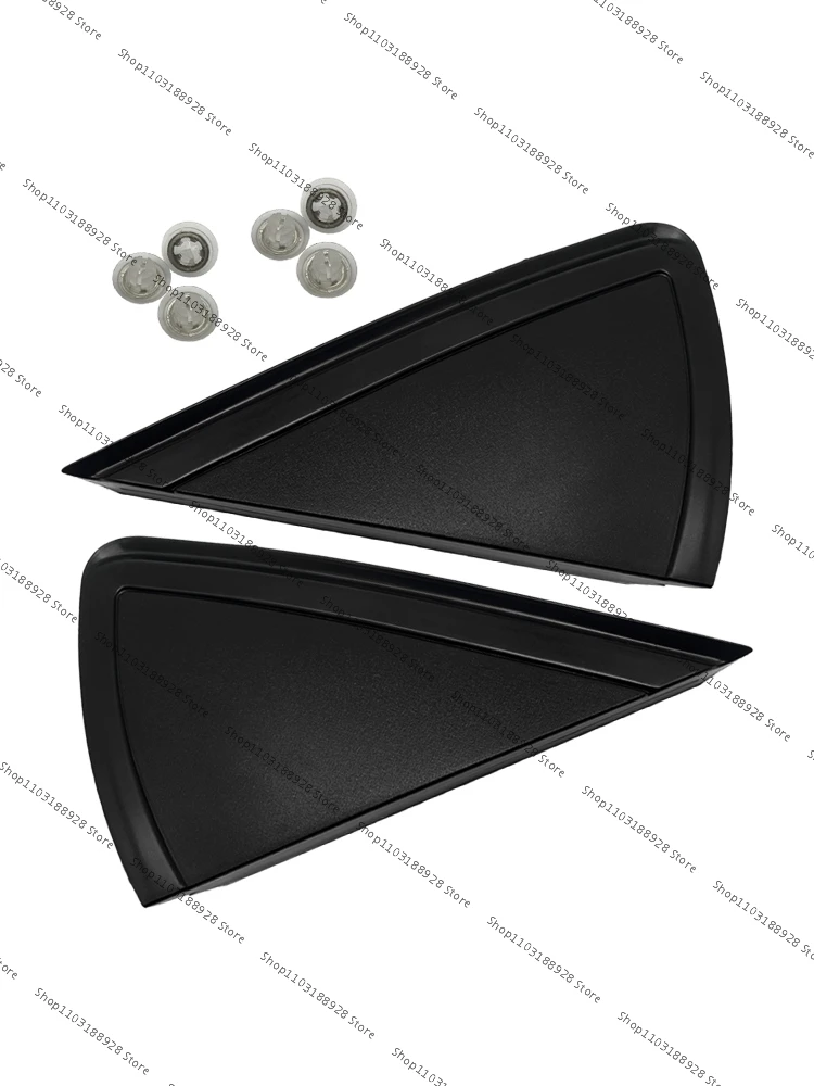 For VW Polo Vento 2011 2012 2013 2014 2015 2016 2017 2018 Triangle Exterior Cover Rear View Mirror Trim